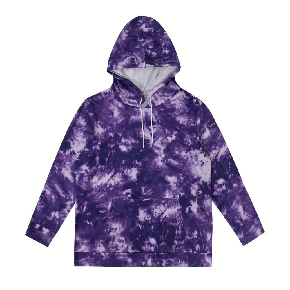Vibrant Gradient 3D Printed Women's Pullover Hoodie