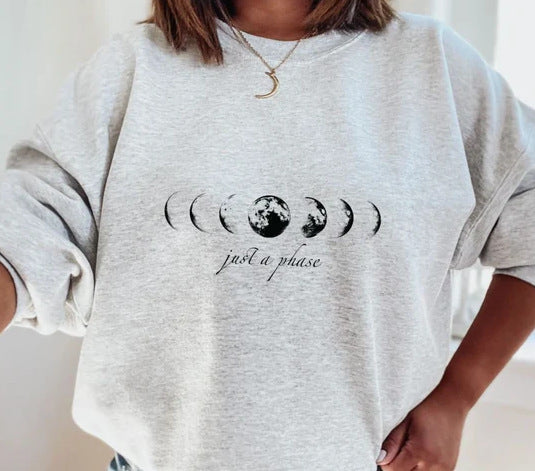 Women's Printed Crew Neck Casual Tee