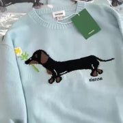 Winter New Sausage Puppy Cashmere Sweater