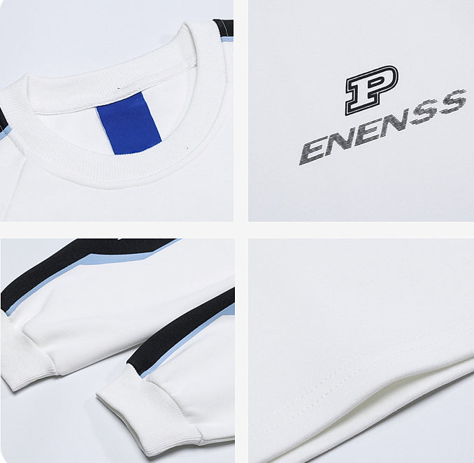 Retro Sport Long Sleeve Couple Pullover