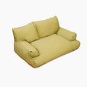 Waterproof Faux Leather Pet Sofa Bed With Non-Skid Bottom, Scratch And Bite Resistant, Polyester Fiber Filling, Suitable For Small To Medium Dogs And Cats For All Season Use