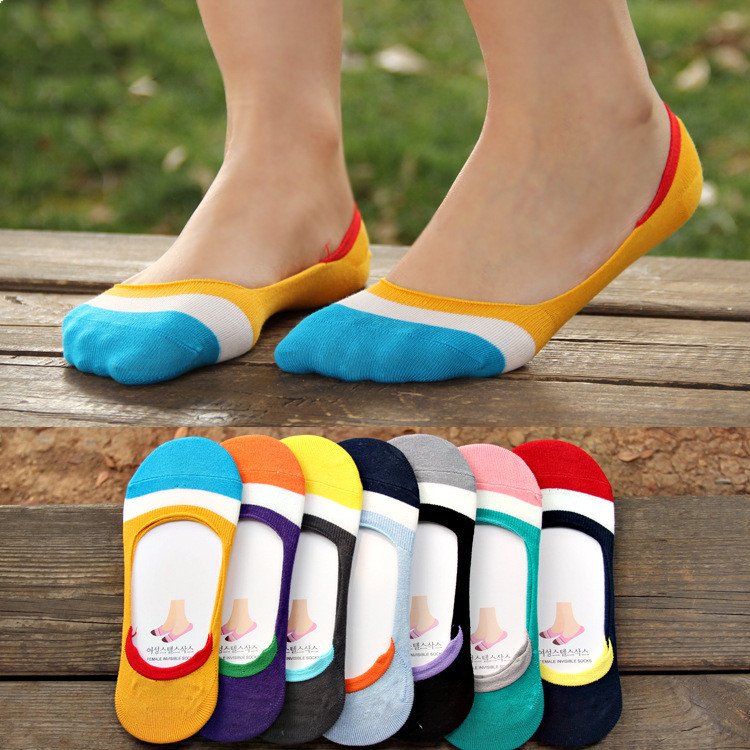 Invisible Non-Slip Socks for Women