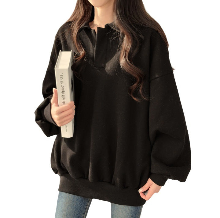 Women's Cozy Retro Loose Knit Sweater Coat