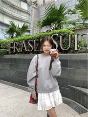 Women's Cozy Casual Oversized Pullover Sweater