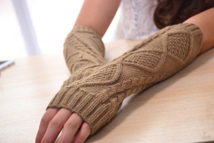 Stay Cozy with Knitted Arm Warmers