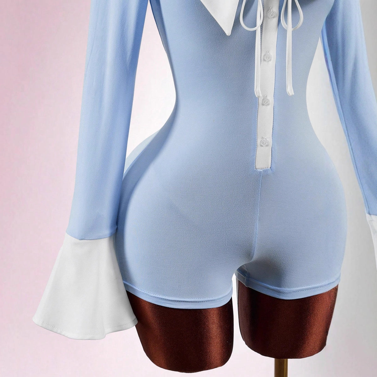 Chic Bow-Knot Slimming Jumpsuit for Women