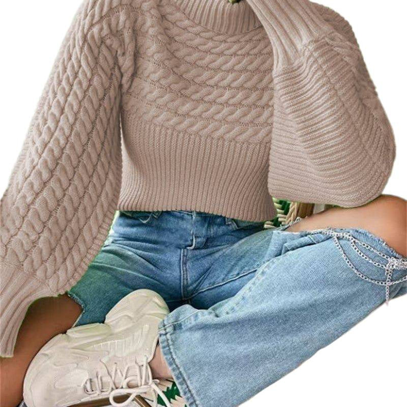 New Versatile Age-reducing Turtleneck Sweater for Fall and Winter