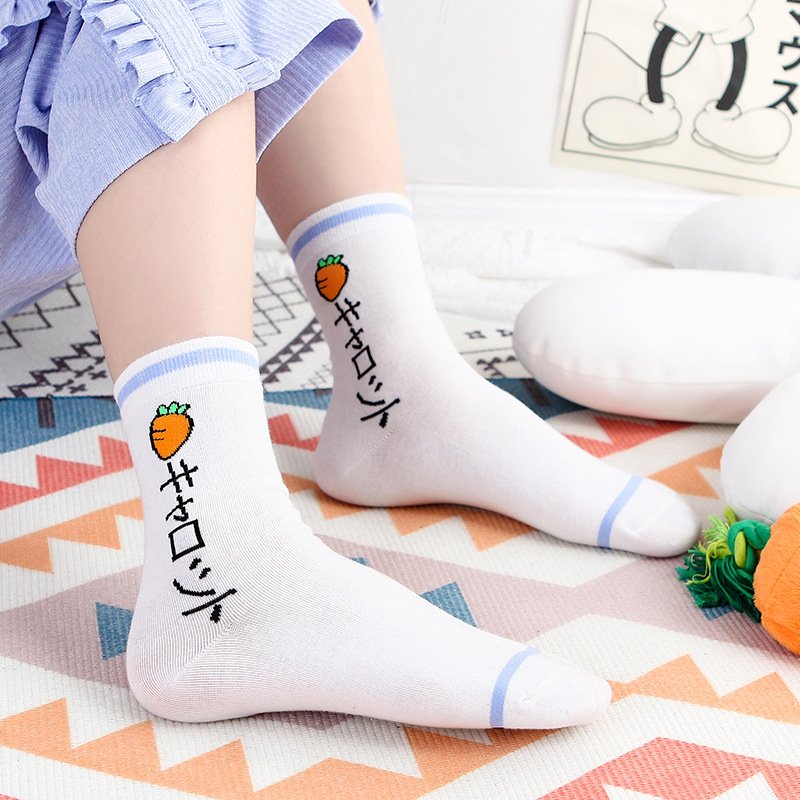 Soft Cotton Women's Socks for Daily Wear