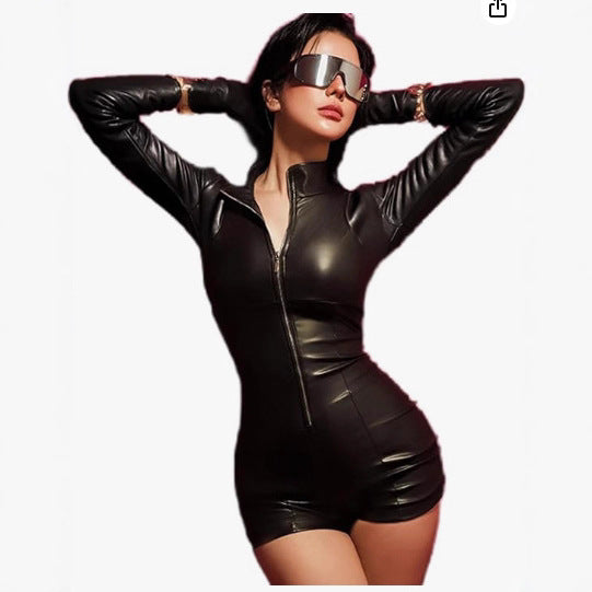 Women's Sleek Body-Hugging Jumpsuit