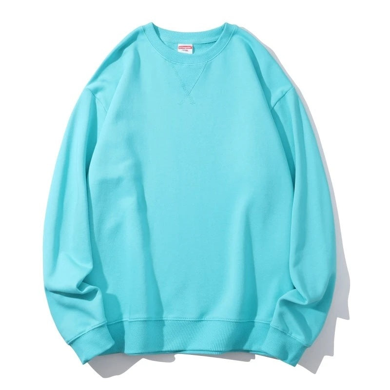 Men's Heavy Cotton Terry Crewneck Pullover Sweater