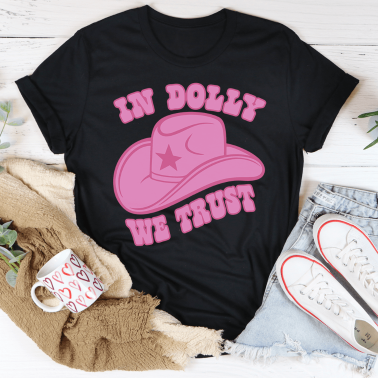 Bold Cartoon Print Casual Round Neck T-Shirt