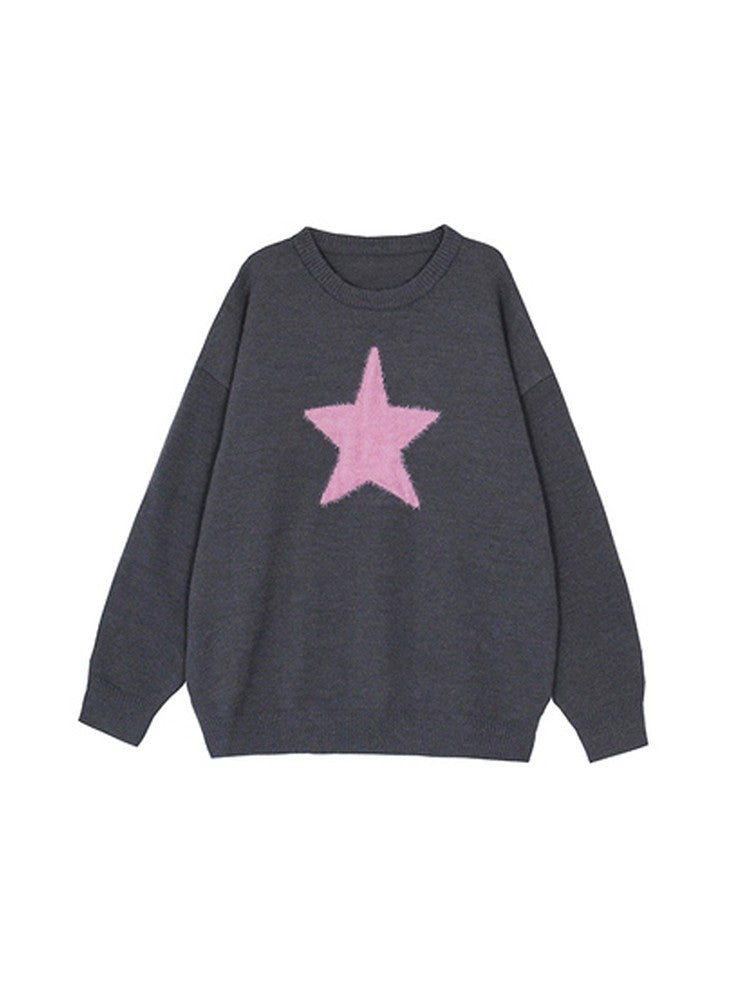 Cozy Winter Straight Tube Knit Sweater for Women