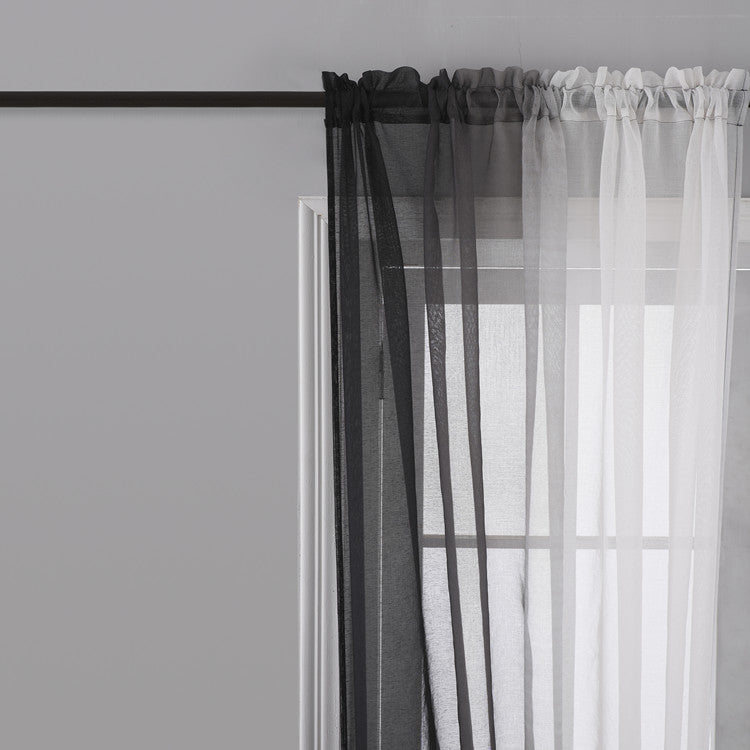 Left and Right Gradient Color Curtain Window Screen Finished Product