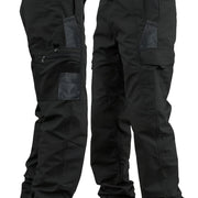 Men's Regular Fit Tactical Cargo Pants for Outdoor Activities