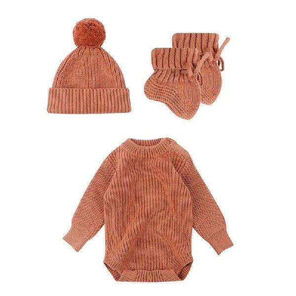 Cozy Cotton Newborn Baby Long Romper & Sleepsuit