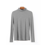 Women's Modal Turtleneck Long Sleeve Tee