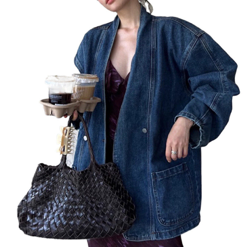 Spring And Autumn New Loose Retro Casual Jacket