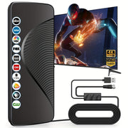 Long-Range HD Indoor TV Antenna with 150-Mile Reception