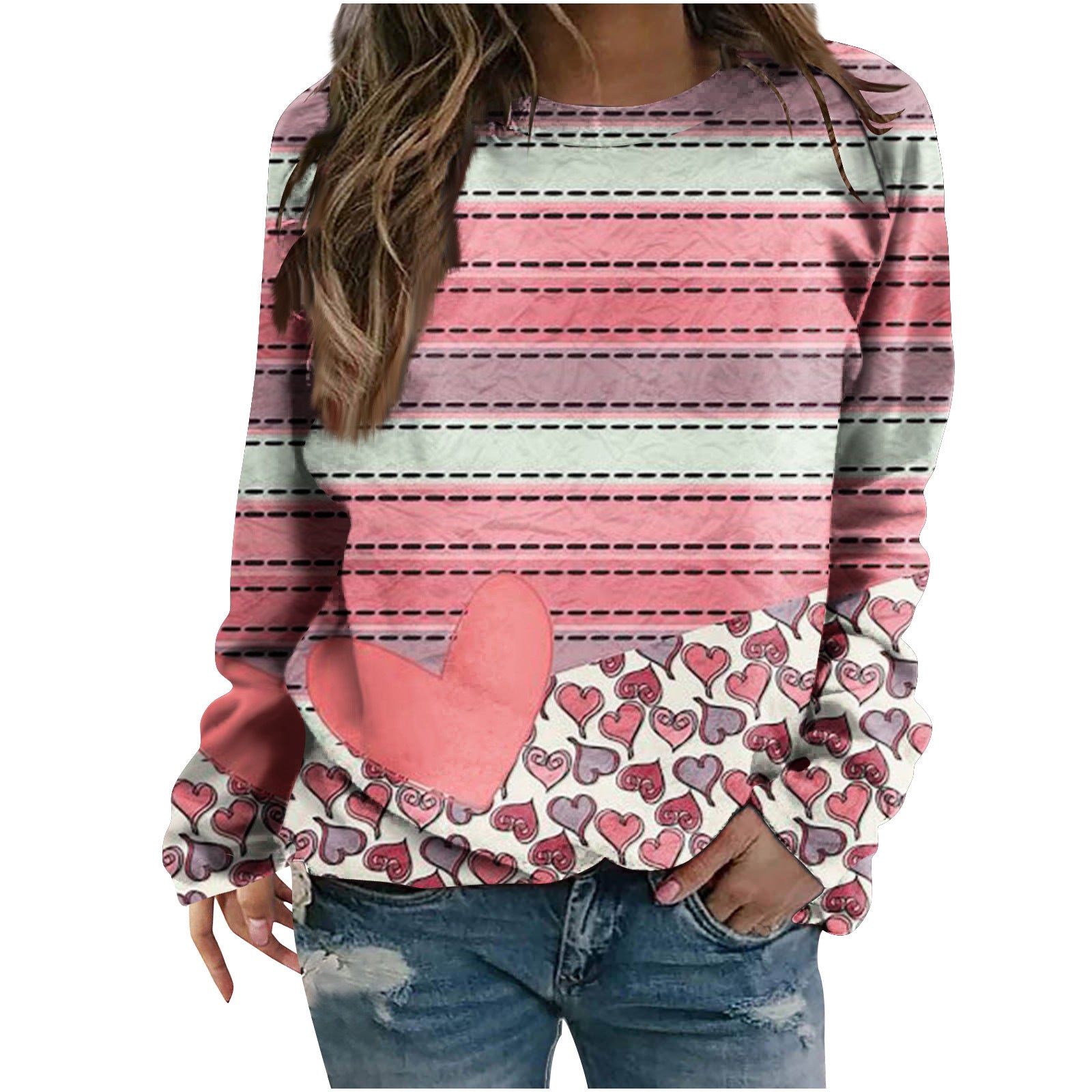 Cozy Japanese Round Neck Women's Sweater