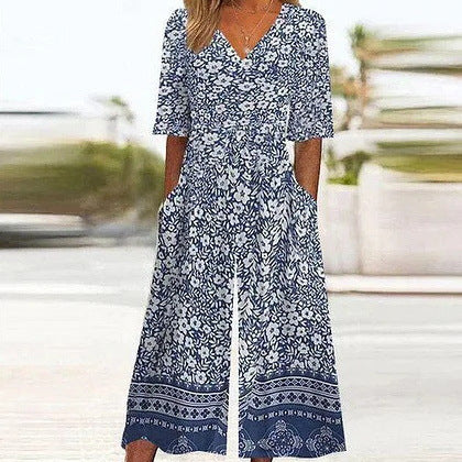 Fashion Women's Wear Strap Temperament Jumpsuit