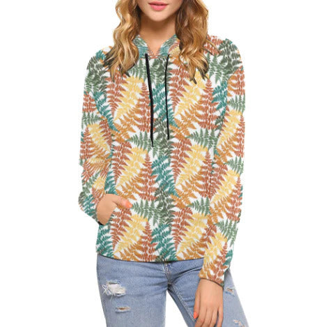 Cozy Loose Fit Hooded Long Sleeve Pullover Sweater
