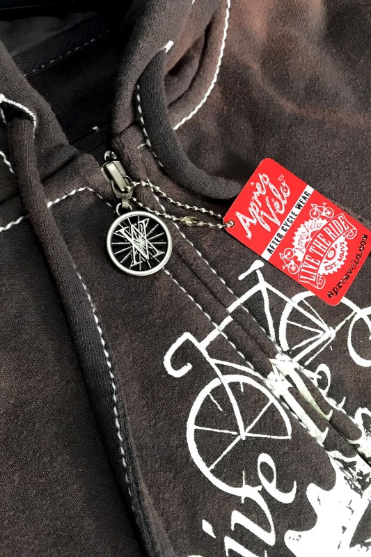 Punk Heavy Metal Matching Zip Hoodie for Couples