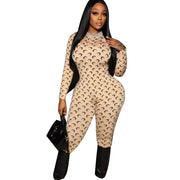 Multicolor Patterned Sleeve Jumpsuit