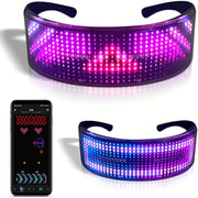 Programmable Full-Color LED Glasses with App Control
