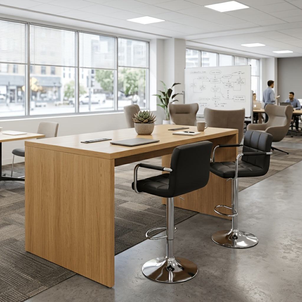 Adjustable Ergonomic Office Chair with Swivel Base