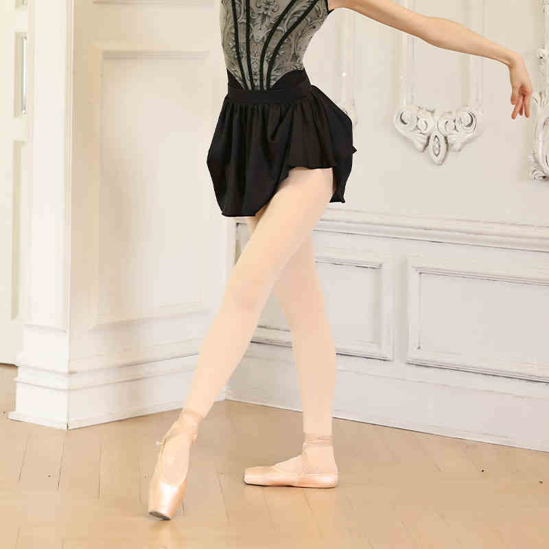 Ballet Practice Clothes Dance Gymnastics Art Examination Mesh Floral Print