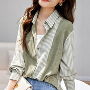 New Loose-fitting, Casual Figure-flattering Fashionable Top
