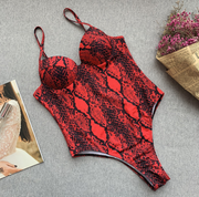 Print swimsuit one-piece swimsuit bikini