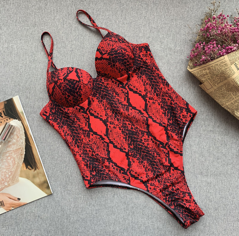 Print swimsuit one-piece swimsuit bikini