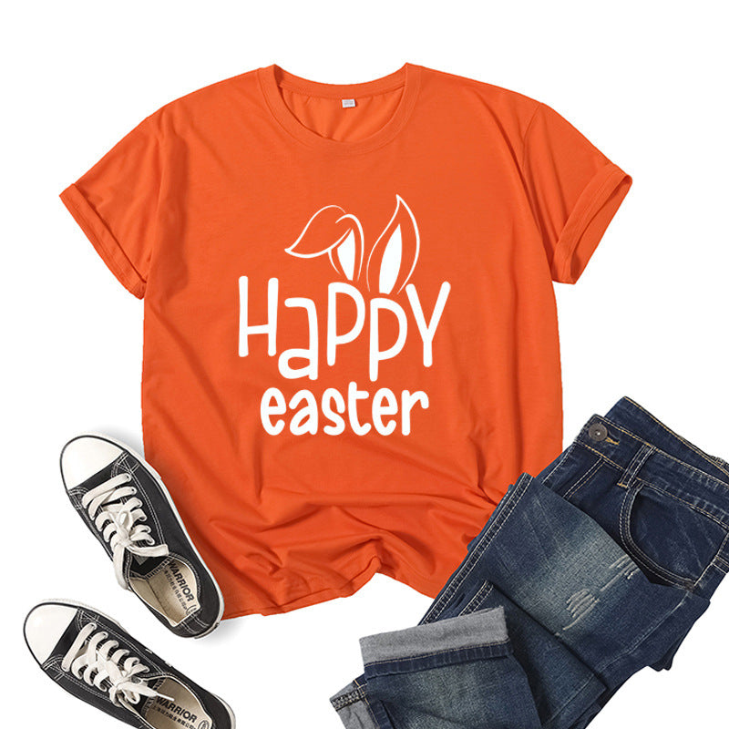 Women's Easter Bunny Print Casual Sweatshirt