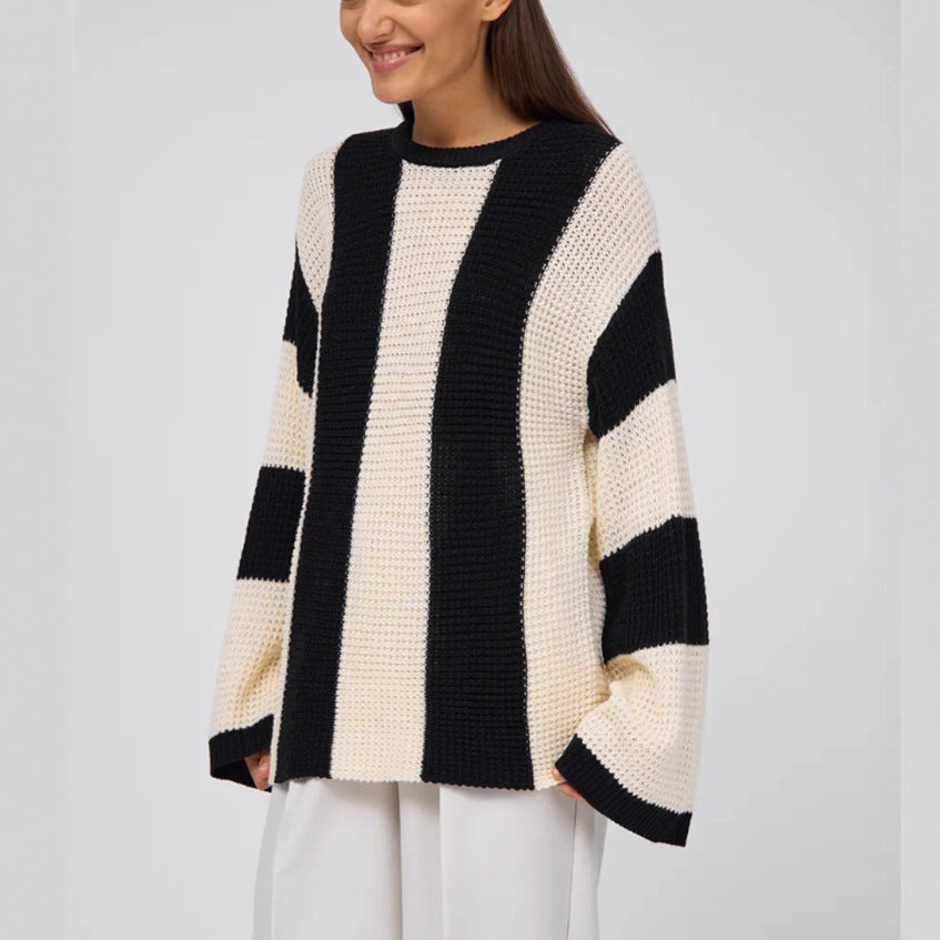 Casual Loose European and American Pullover Women