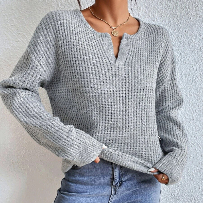 Morning Long Sleeve Sweater Spring Autumn Underwear Comfort and Casual Sweater