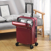 Luggage Case 20 Inch Luggage with Password Lock And Wheels | 1pc Travel Function Boarding Case, Big Capacity Suitcase, Suitable for Daily Use As A Neutral Bag