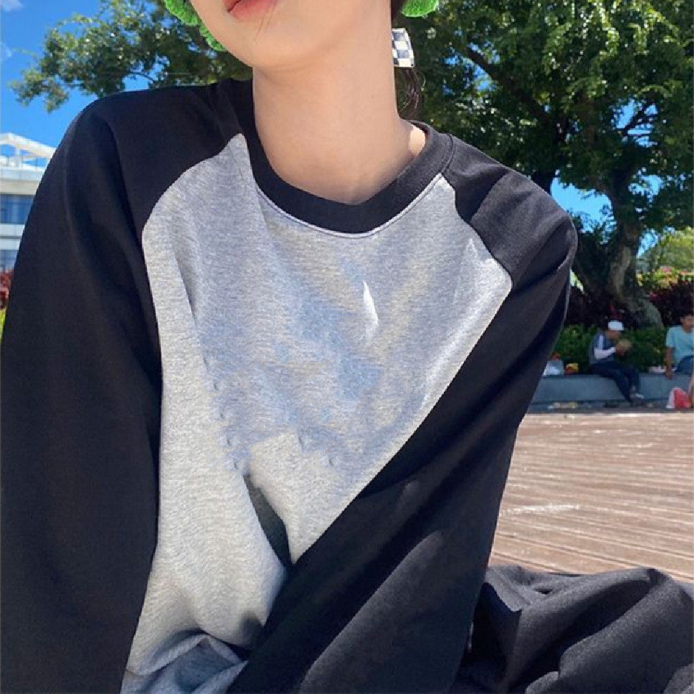 Unisex Embroidered Casual Loose Hoodie Streetwear