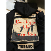 Plus Size Fall & Winter Loose Embroidered Sweatshirt