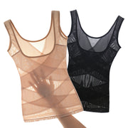 Women's shapewear vest ultra-thin seamless U-neck
