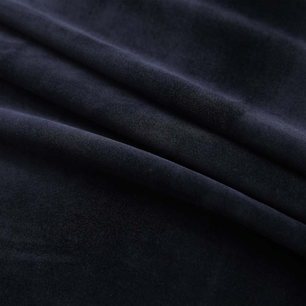 Blackout Curtains with Eyelets, 2 Pieces, Velvet