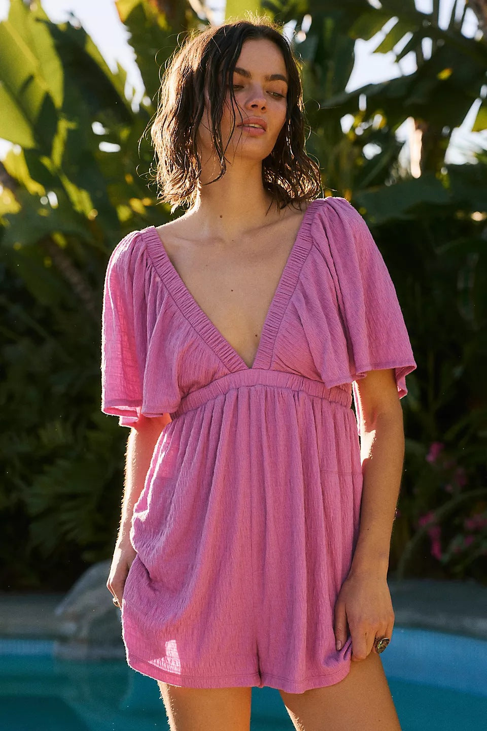 Casual Backless Loose Jumpsuit for Women