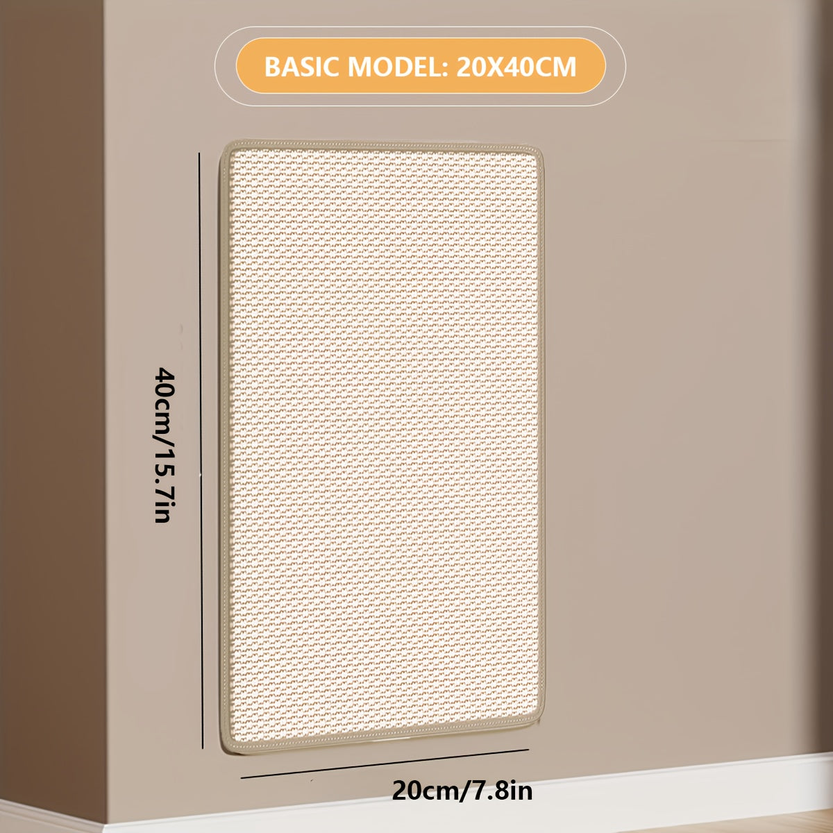 1pc Durable Sisal Cat Scratching Post/Magic Invisible Adhesive/Multi-Layer Exercise & Resting Area/No-Clutter Design for Sofa Safety/Durable Sisal Material/Perfect Gift for