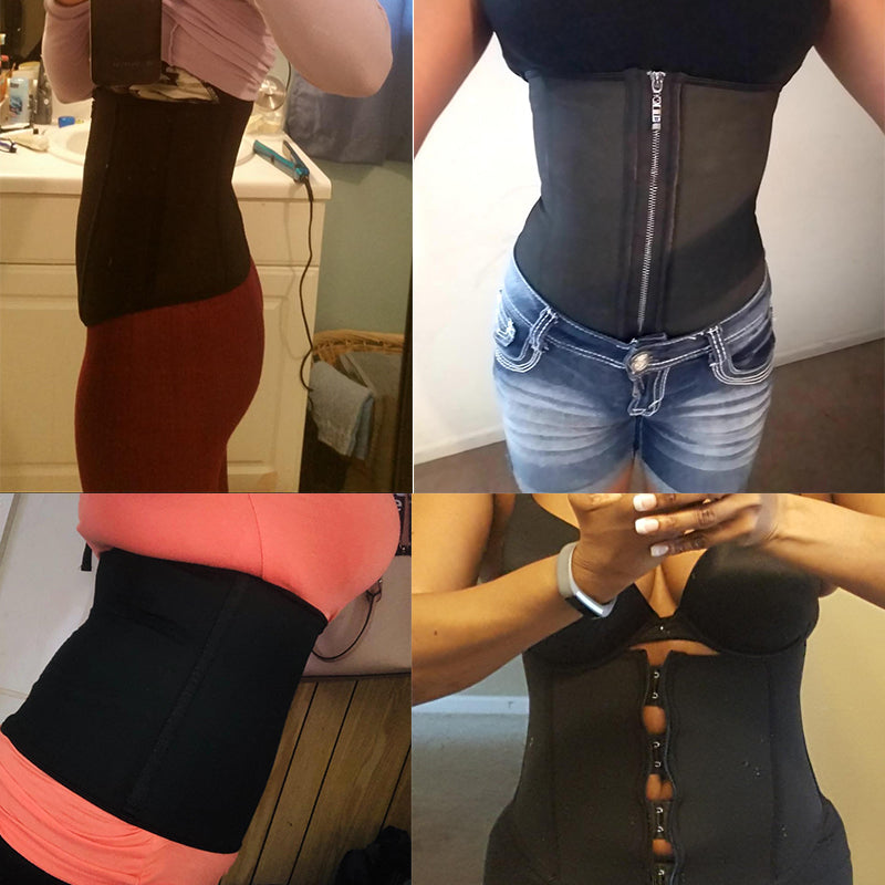 Court zipper bodysuit with adjustable waistband
