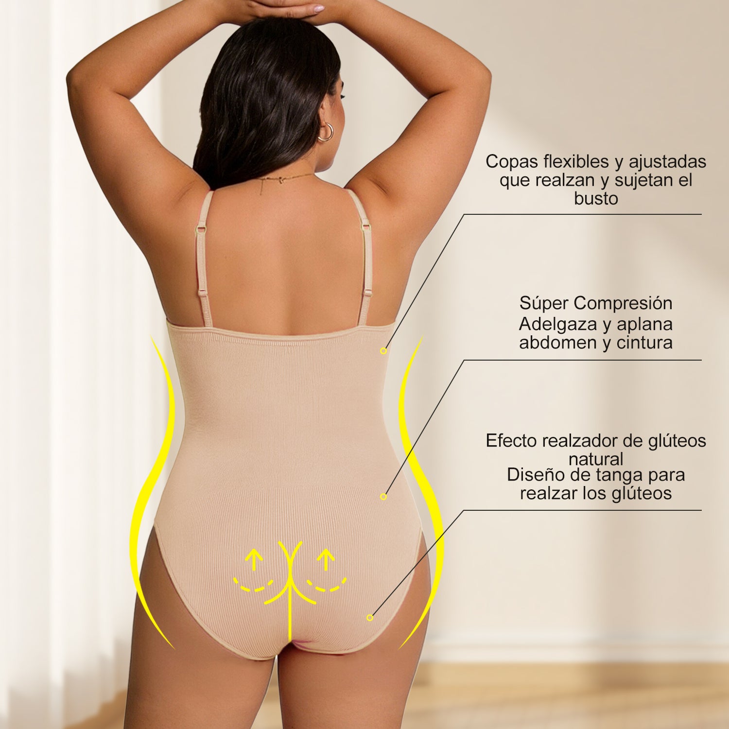 Women's Waist Trainer Tummy Control Bodysuit Shapewear