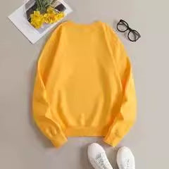 Women's Printed Crew Neck Sweatshirt