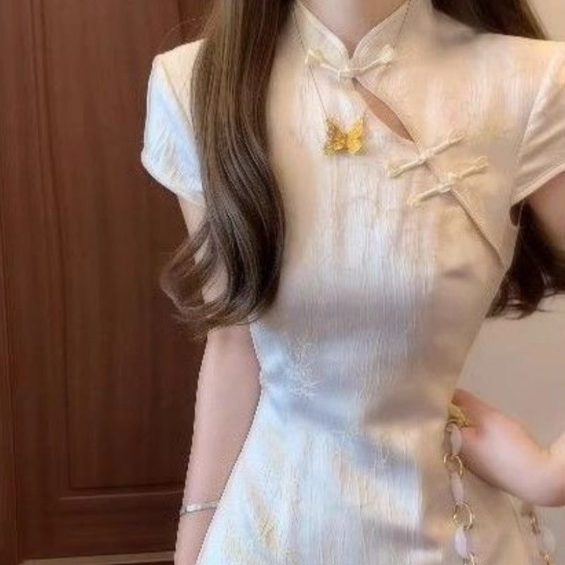 New Chinese-style Cheongsam Dress for Women