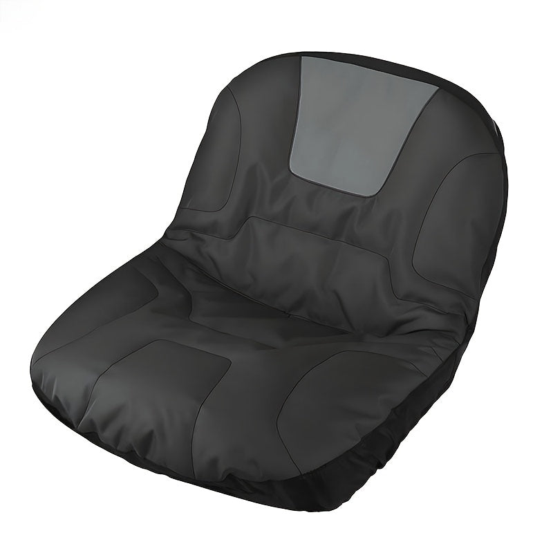 Durable 600D Oxford Cloth Lawn Mower Seat Cover – Easy Install, Fits Riding Mowers