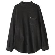 Thickened Thermal Dralon Slimming Long Sleeve Shirt