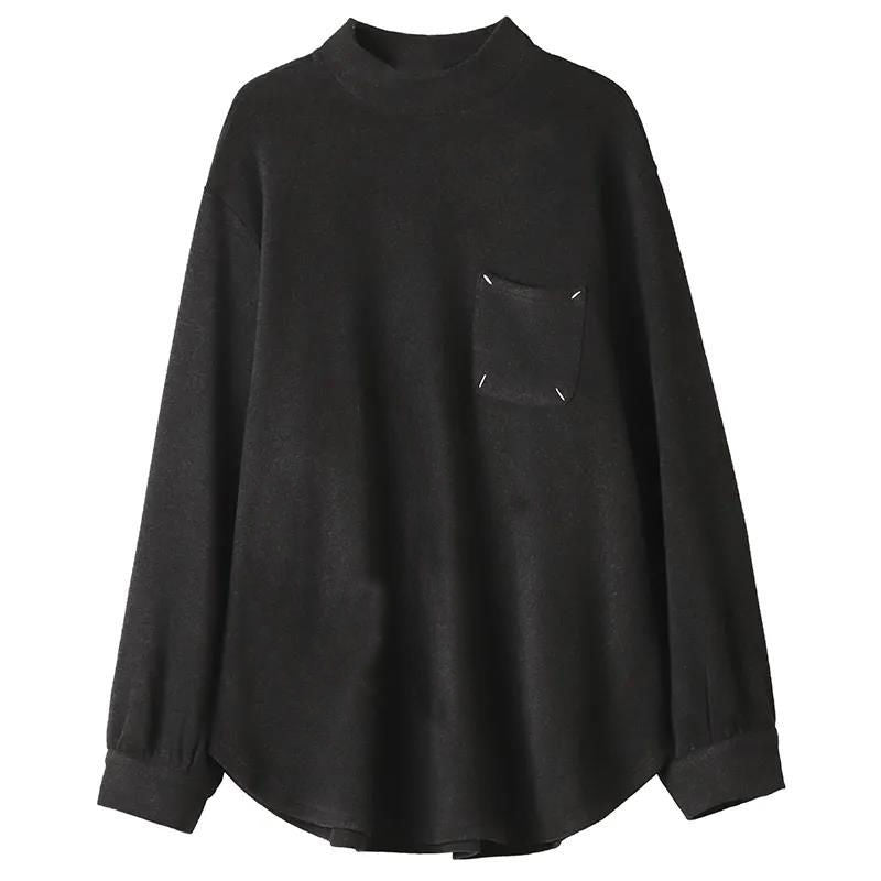 Thickened Thermal Dralon Slimming Long Sleeve Shirt